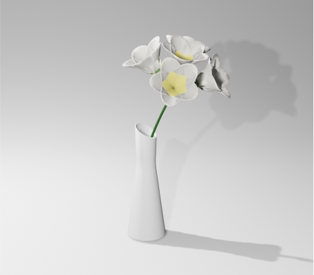 flowervase3dModel