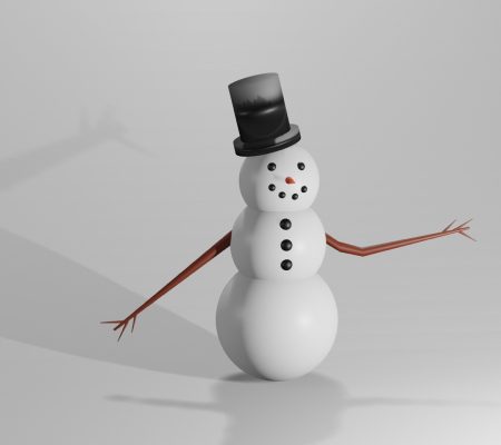 snowman3dModel